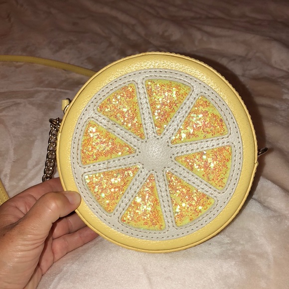 Kate Spade ♠️ Micha clutch lemon leather crossbody - Picture 3 of 8